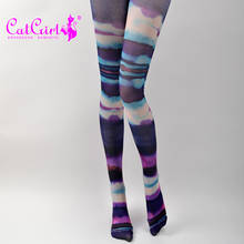 High Quality New Designs Painting Tights Print Pantyhose Womens Stocking 2024 - buy cheap