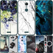 Capa para celular wiko u feel u feel prime upulse upulse lite capa da moda com jato de tinta de mármore 2024 - compre barato