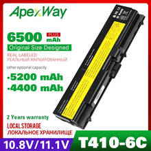 4400mAh laptop battery for Lenovo ThinkPad E40 E50 Edge 0578-47B E420 E425 E520 E525 L410 L412 L420 L421 L510 L512 L520 T410 2024 - buy cheap