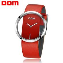 DOM Luxury Brand Women Watch Fashion Quartz Lady Waterproof Wristwatch Female Dress Simple Casual Watches Clock LP-205L-4M 2024 - buy cheap