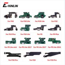 Charging Port Connector Board Parts Flex Cable With Microphone Mic For HuaWei P30 P20 Pro P10 P9 Plus Mini P8 Lite 2017 2024 - buy cheap