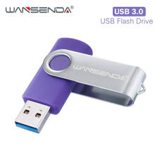 New usb 3.0 WANSENDA USB Flash Drive Rotation Pen Drive 16GB 32GB 64GB 128GB 256GB Pendrive USB 3.0 Memory Stick Flash Disk 2024 - buy cheap