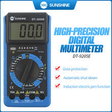 SUNSHINE Digital Multimeter DT-9205E AC/DC Voltage Current Resistance Capacitance Tester Handheld test instrument Power meter 2024 - compre barato