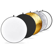 Neewer-refletor de luz redonda portátil, 32 ", 80cm, 5 em 1, para estúdio, disco fotográfico ou qualquer situação fotográfica 2024 - compre barato