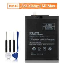 Batería de repuesto BM49 para Xiaomi Max BM49, batería recargable de teléfono de 4760mAh con herramientas gratuitas 2024 - compra barato