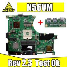 N56VM Rev 2.3  laptop motherboard Fit N56V N56VM N56VJ N56VZ N56VB non-integrated system motherboard S-6 2024 - buy cheap