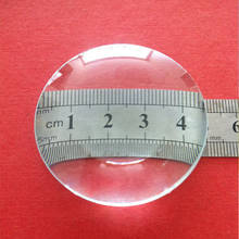 Convex Lens Lens Diameter 50 Focal Length 90mm Double Convex Glass Magnifying Glass Convex Lens Physical Optical Experiment 2024 - compre barato