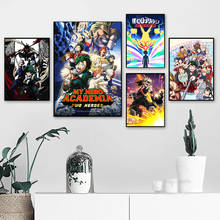 Japanese Anime My Hero Academia Wall Pictures Home Decor Posters And Prints Art Living Room Decoration 2024 - buy cheap