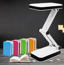 Luz de escritorio LED USB, lámpara de escritorio de dos puestos, 24 LED de alta luz, luz blanca plegable, lámpara de mesa para leer manicura 2024 - compra barato