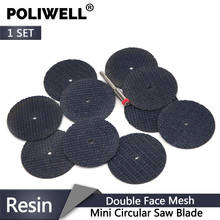 Poliwell-disco de resina para corte de fibra dupla + 3mm de diâmetro, ferramentas de corte, dremel, metal 2024 - compre barato