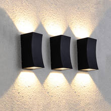 Thrisdar-Luz LED de pared para jardín, 18W, para exterior, impermeable, para porche, Villa, jardín, puerta delantera, pasillo, balcón y terraza 2024 - compra barato