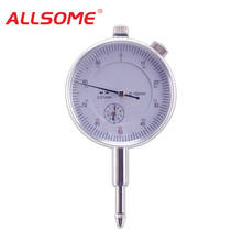 Индикатор циферблата ALLSOME, 0-10 мм, точный тест концентрации разрешения 0,01 HT1605 2024 - купить недорого