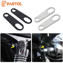 2 pçs suporte do farol da motocicleta girando luz de sinalização grill recolocação montagem titular para triumph suzuki honda kawasaki yamaha 2024 - compre barato