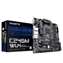 new C246M-WU4 small single-channel workstation server motherboard supports 9th generation processors 2024 - buy cheap