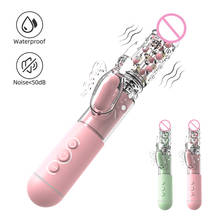 Telescopic Dildo Vibrator for woman vaginal Clit Stimulator AV Rabbit vibrator G Spot Masturbator Dildo Adult Sex Toys for Women 2024 - buy cheap