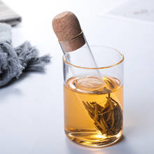 Transparent Glass Tea Infuser Pipe Glass Tea Strainer Mug Fancy Filter Puer Tea Herb Tea Tools Accessories 2024 - buy cheap