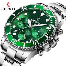 CHENXI Watch Men Quartz Wristwatch Luxury Famous Waterproof Stainless Steel Business Watches Relogio Masculino CX901 2024 - buy cheap