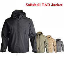 Лидер продаж TAD Sharkskin софтшелл куртка мужская водонепроницаемая охотничья куртка уличная походная одежда для кемпинга ветровка 2024 - купить недорого