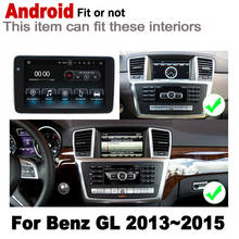 Android 7,0 Car radio GPS reproductor multimedia para Mecerdes Benz GL 2013 ~ 2015 NTG de mapa de navegación 2G + 16G HD pantalla WiFi BT 2024 - compra barato