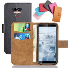 Oukitel WP5 Case 5.45" 6 Colors Flip Soft Leather WP5 Oukitel Phone Cover Stand Function Cases Credit Card Wallet 2024 - buy cheap