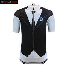 Men funny retro cycling wear shirts tops black gentleman road cycling jersey men cool mtb cycling clothing Quick Dry Anti-sweat 2024 - buy cheap
