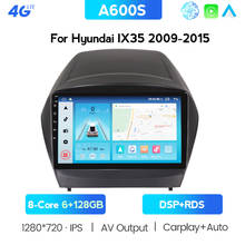Navitree 9 "6 + 128 2din android rádio do carro multimídia navegação player de vídeo gps para hyundai tucson 2 lm ix35 2009-2015 unidade principal 2024 - compre barato