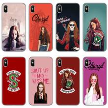 TV Riverdale Cheryl Blossom Transparent Phone Case For Huawei P30 P20 pro P10 P9 P8 Lite Nova 3i G8 P Smart Plus 2018 2019 2024 - купить недорого