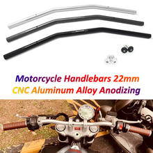 Motorcycle Handlebar for Renthal 22mm 7/8'' Aluminum Alloy Motorbike Handle Bar for Cafe Racer MT07 MT09 Z750 Z800 Z900 Z1000 R1 2024 - buy cheap