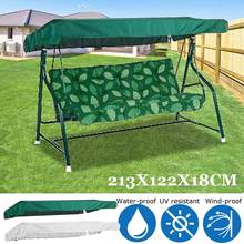 Waterproof Garden Swing Seat Chair Top Cover Outdoor Canopy Replacement Garden Courtyard Outdoor Swing Cover Tent Chair Shade 2024 - buy cheap