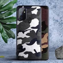 Camouflage leather case for Oneplus Nord N100 case cover with TPU+PC 2in1 material 2024 - buy cheap