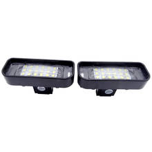 2 Pcs White 6000K LED Number Plate Lamp For Benz S-Class W220 S430 S500 S600 Super Bright Car License Plate Light Replacement 2024 - buy cheap