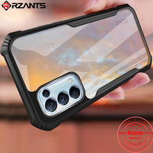 Rzants-funda rígida a prueba de golpes para OPPO, carcasa transparente de cristal, para Oppo Reno 5 Pro 5G 2024 - compra barato