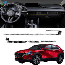 Stainless steel For Mazda CX-30 CX30 2020 2021 Accessories Car Console Decoration Strip Cover Trim Sticker Car Styling 4pcs 2024 - buy cheap