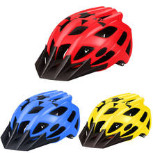 Ultraleve bicicletas capacetes men mountain bike capacete integ-mold mtb capacete com luz de advertência led ciclismo com segurança capacete cascos 2024 - compre barato