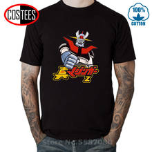 Japan Kanji Anime Mazinger Z tshirt Men Mazinger Z Shirt Mazinger Infinity Warrior Clothing Cool Classic Manga UFO Robot T shirt 2024 - buy cheap