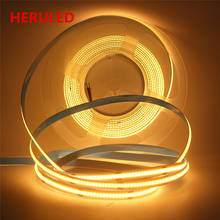 Flexible COB LED Strip Light High Density No Spot 320/384/528leds/m Linear Ribbon Light Warm white/Nature white/White DC 12V 24V 2024 - buy cheap