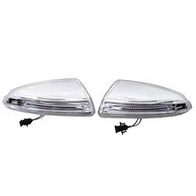 Luz de señal de giro del espejo retrovisor LED izquierda + derecha para mercedes-benz Viano VITO W639 W204 S204 A2048200721 A2048200821 2024 - compra barato