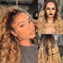 SMD Ombre Color 13x4 Lace Front Wigs with Baby Hair Peruvian Remy Human Hair Wigs Body Wave Long Hair Wigs for Women 2024 - buy cheap