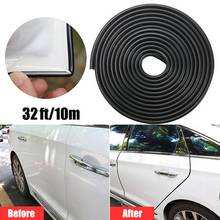 HOT SALE 32ft/10M Universal Car Door Edge Trim Molding Rubber Seal Strip Scratch Protector Guard Decor Strip For Car Vehicle CSV 2024 - buy cheap