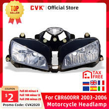 CVK Motorcycle Headlight Headlamp Head Light For HONDA CBR600RR 2003 2004 2005 2006 CBR600 CBR 600RR 03 04 05 06 Head Lamp Parts 2024 - buy cheap