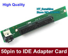 High Quality Notebook CD-ROM to IDE adapter , 50Pin to IDE adapter with Free shipping  5pcs/lot 2024 - buy cheap