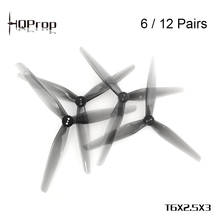 6/12 Pairs HQProp T6X2.5X3 6 Inch 3-blade Light Grey Poly Carbonate CW CCW Propellerfor RC Drone FPV Racing DIY Accessories 2024 - buy cheap