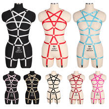 Adjustable Harness Bra Cage Stocking Suspenders Punk Dance Party Wear Erotic Lingerie Sword Belt Elastic Women Sexy Lingerie Set 2024 - buy cheap