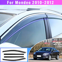 Для Ford Mondeo 2010 2011 2012 тенты защита от дождя, окна солнцезащитный козырек дефлектор гвардии стайлинга автомобилей авто аксессуары 2024 - купить недорого