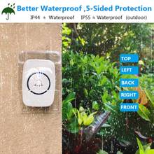 Waterproof Outdoor Transparent Cover for Wireless Doorbell Home Door Bell Ring Button Double-Sided Tape Transmitter 2024 - buy cheap