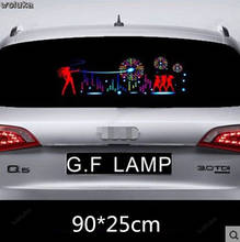 Car music rhythm light LED rear windshield DJ light voice control music light car modified light atmosphere lamp CD50 Q04 2024 - buy cheap