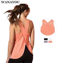 Breathable Yoga Shirt Women Gym Shirt,Quick Drying Anti-Shrink Sports Shirts Gym Top Women,Fitness Shirt Sleeveless  For Yoga 2024 - buy cheap