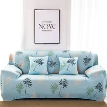 Capa de sofá de algodão, protege os móveis, para sala de estar, estampa floral 2024 - compre barato