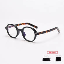 Mimiyou-gafas ovaladas para hombre y mujer, lentes ópticas para miopía, con montura Vintage, diseño de marca 2024 - compra barato