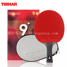 TIBHAR 9 Star Table Tennis Racket Superior Sticky Rubber Carbon Blade Ping Pong Rackets Pimples-in Pingpong Paddle Bat 2024 - buy cheap